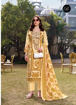 Belliza naira vol-144 cotton dress material wholesale